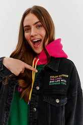 Kurtka jeansowa Happiness