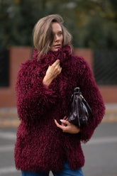 Kurtka ze sztucznego futerka Cranberry Magic