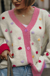 Kardigan na guziki Fluffy Love