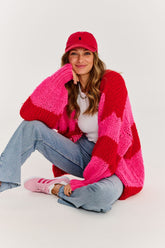 Kardigan Berry Blush