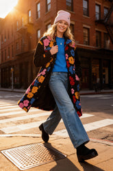 Płaszcz Teddy Floral Dream