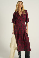 Sukienka midi Cranberry Spark