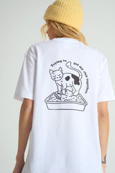 T-shirt The Purrfect Mess