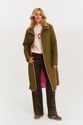 Płaszcz pikowany Wild Poem