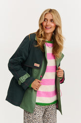 Krótki trencz Bubble Mint