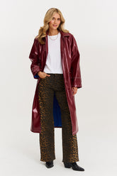 Płaszcz z ekoskóry Deep Future