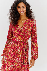 Sukienka mini Golden Bloom