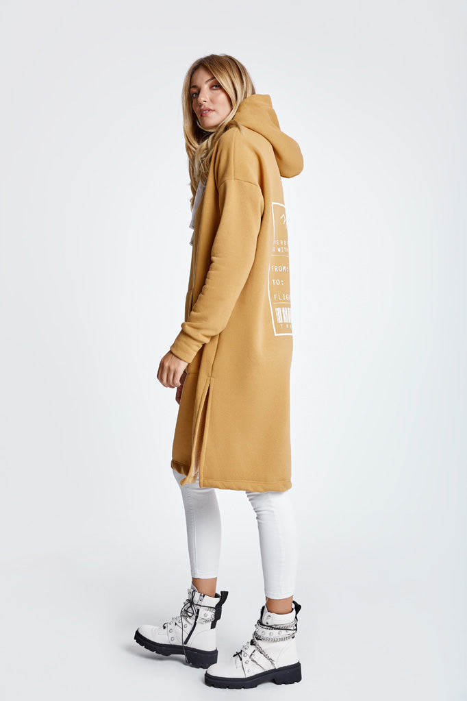 długa bluza z kapturem one way ticket (2)