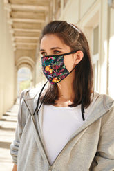 Maseczka ochronna z wymiennym filtrem Dark Rainbow