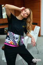 T-shirt oversize The future is worth the fight (2)