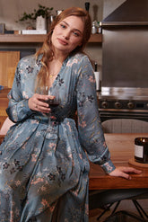 Długa sukienka taliowana Raining Love