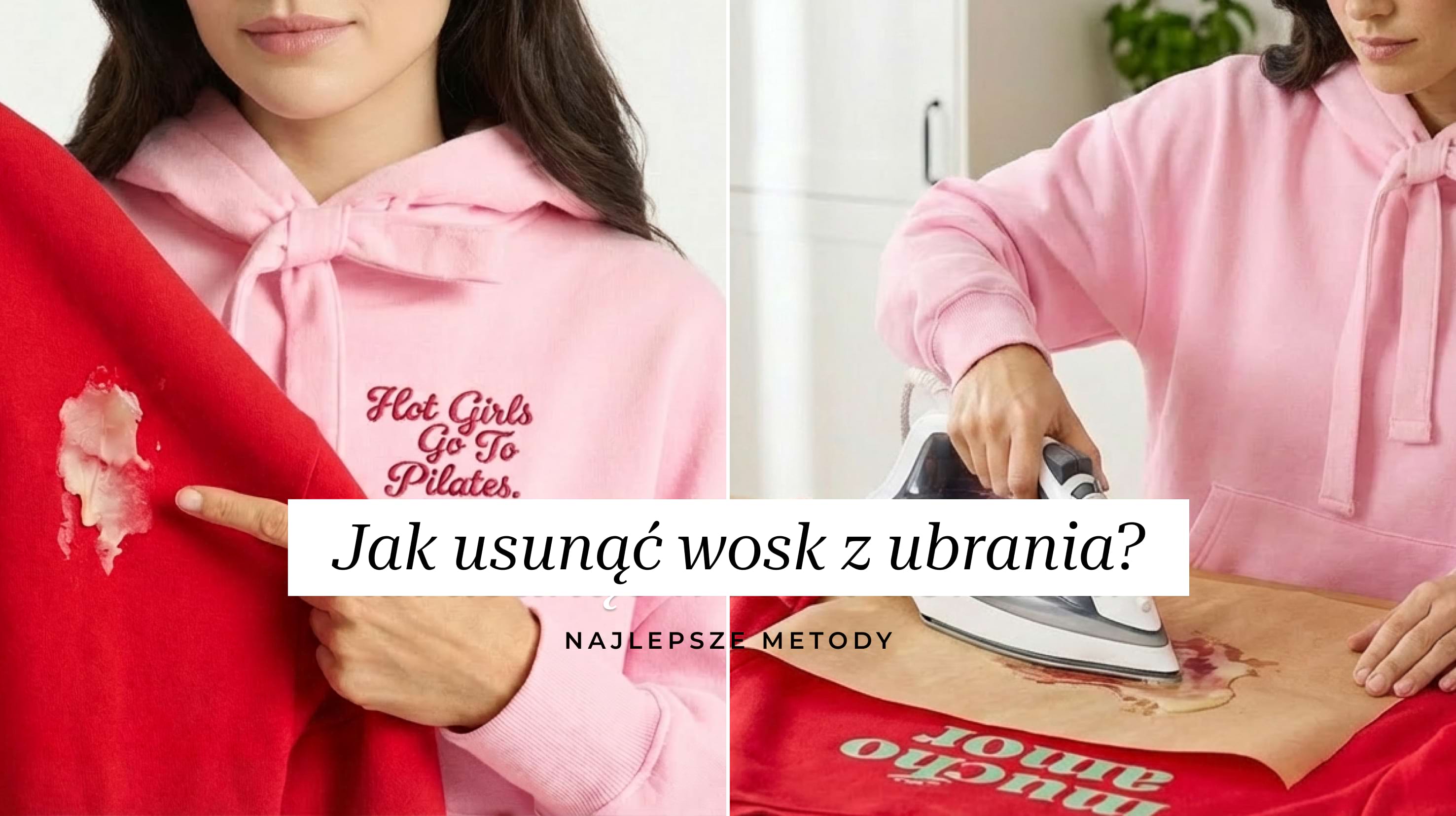 Ups, stało się! Jak usunąć wosk z ubrania i uratować ulubioną bluzę? Najlepsze metody, które musisz znać