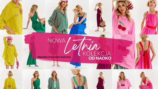 Nowa letnia kolekcja Color Wave! Sprawdź letnie must-have od Naoko