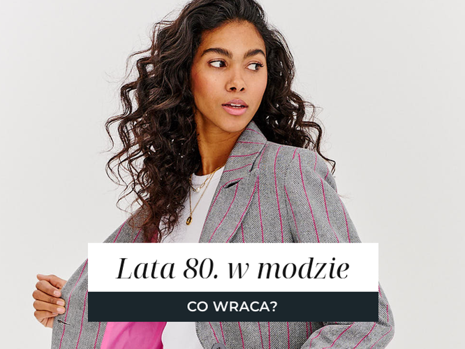 Marynarka w prążki o zaznaczonej linii ramion
