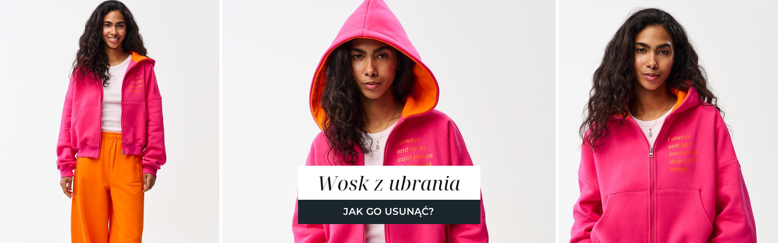 Kobieta w rozpinanej bluzie z bawełny, codzienna warstwa wierzchnia.