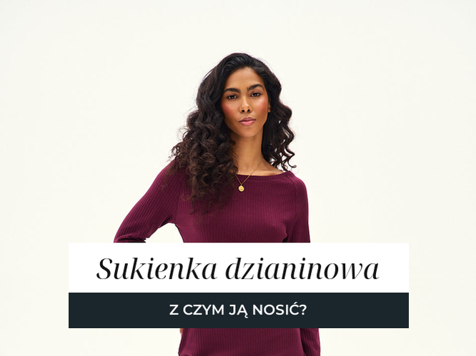 Sukienka z prążkowanej dzianiny w kolorze śliwki, ujęcia studyjne