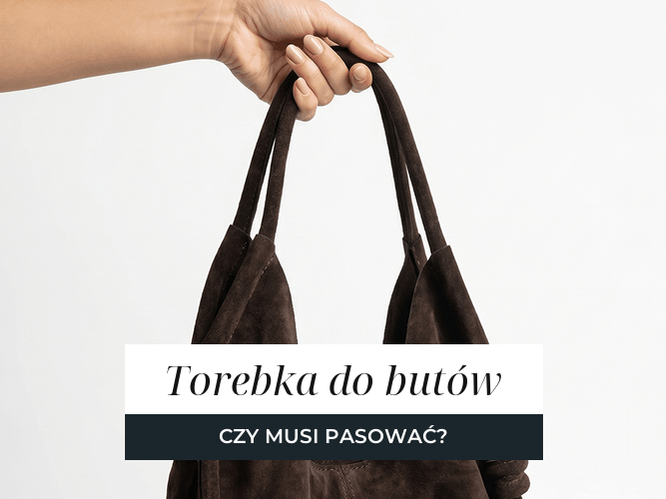 Brązowa zamszowa torebka na jasnym tle