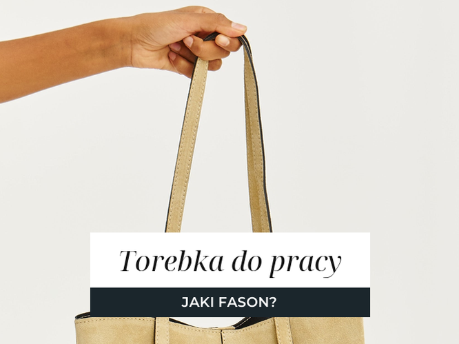 Piaskowa zamszowa torba typu shopper