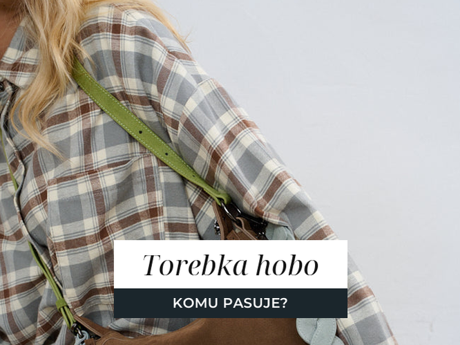 Brązowa zamszowa torebka hobo na plecionym pasku, noszona na ramieniu