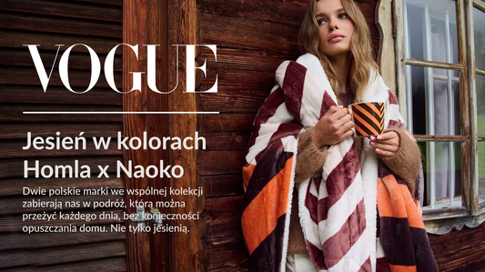 Jesień pełna podróżniczych inspiracji – Vogue Polska o NAOKO x Homla