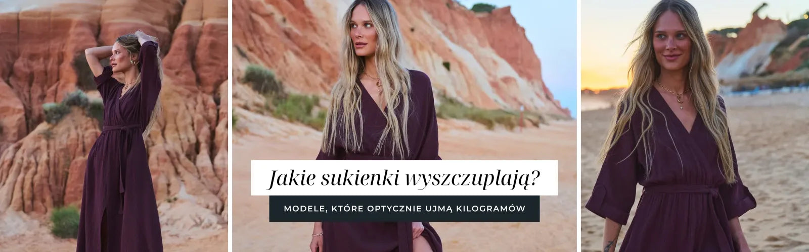 Sukienka midi w ciemnym, matowym odcieniu, ujęcia studyjne