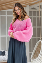 Sweter moherowy Bubblegum
