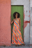 Sukienka maxi na ramiączkach Juicy Lines