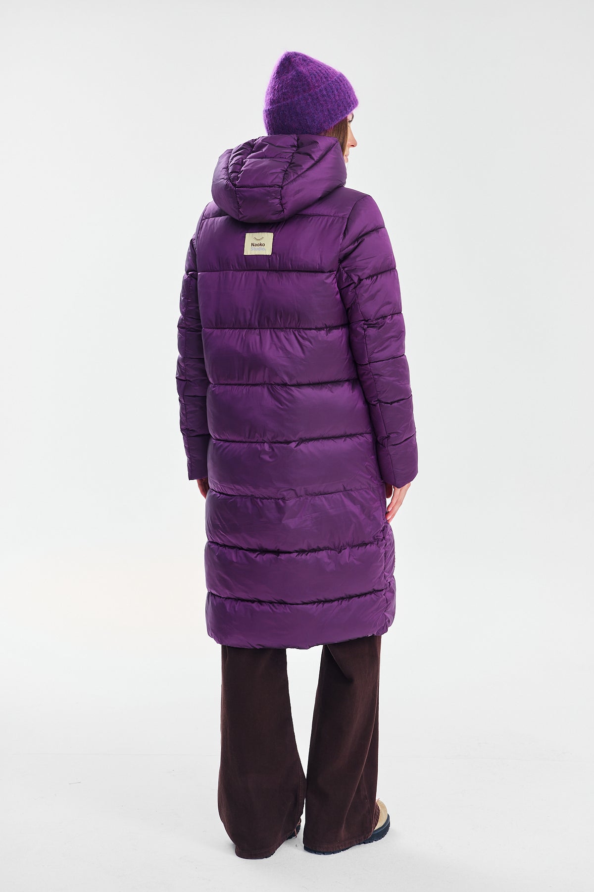 Płaszcz pikowany Arcticum Damson