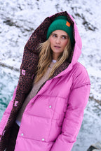 Dwustronna kurtka zimowa Alaska Pink Panther