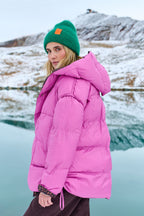 Dwustronna kurtka zimowa Alaska Pink Panther