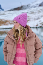 Sweter z wełną Strawberry Cream