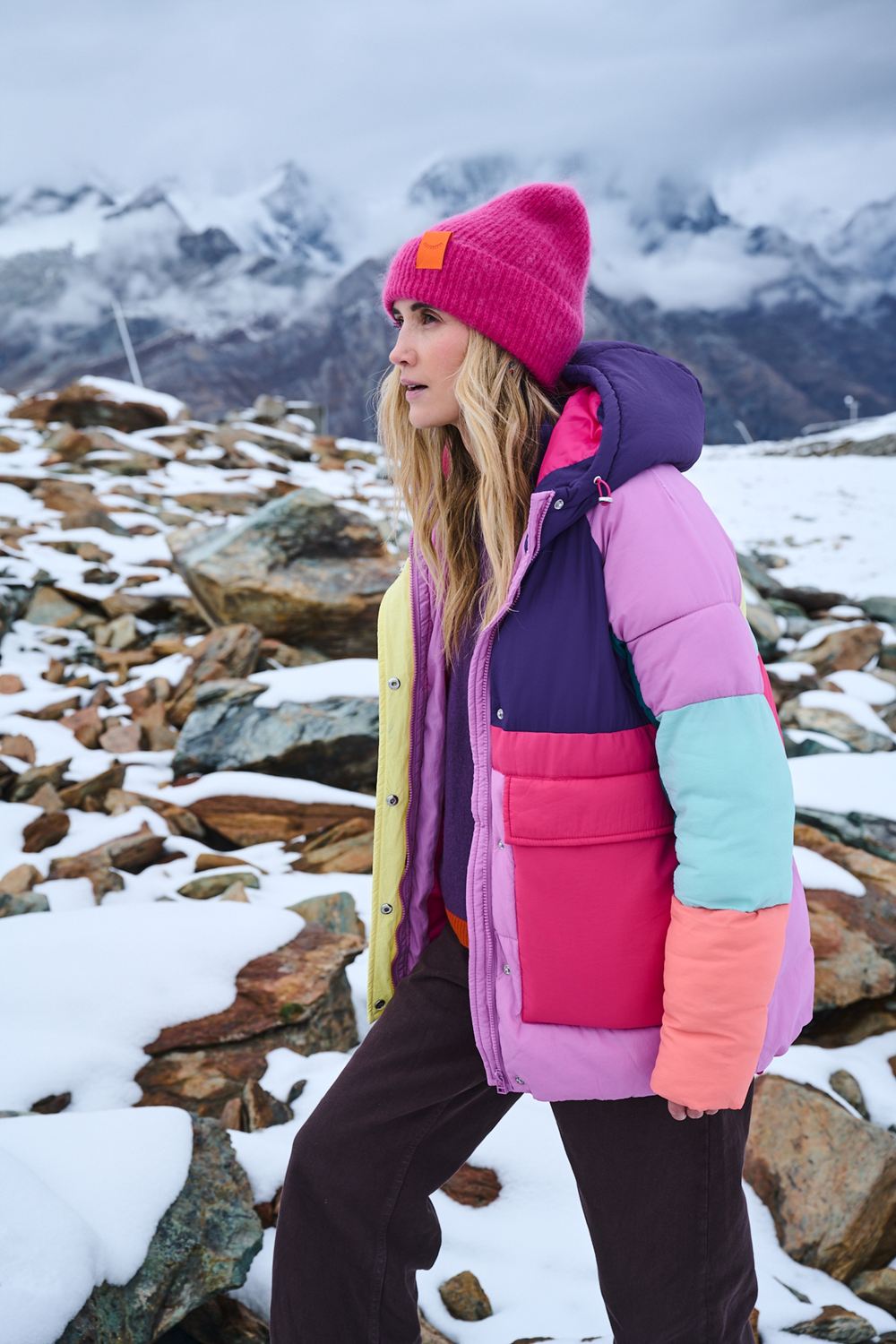 Kurtka zimowa Tromso Colorblock