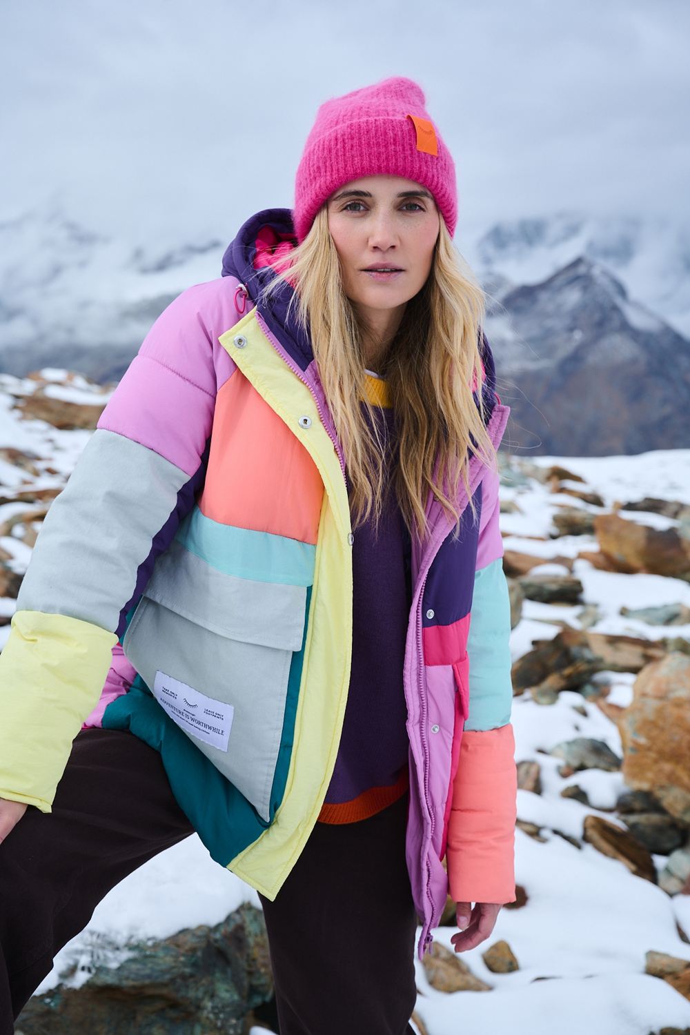 Kurtka zimowa Tromso Colorblock