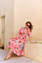 Sukienka midi Tuscany Blush