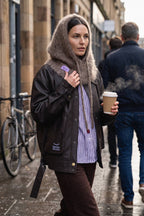 Czapka Balaclava Fluffy Mocha