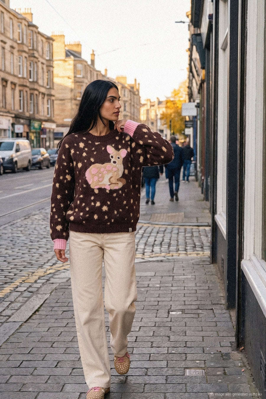 Sweter Going Dotty