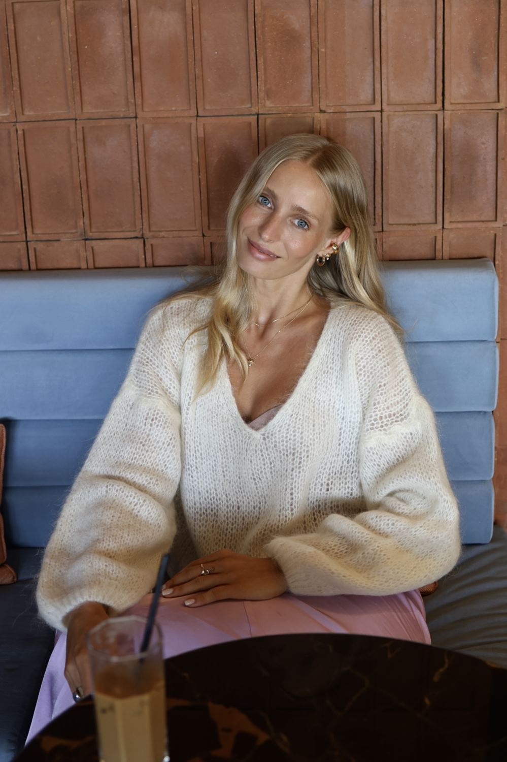 Sweter moherowy Ivory Echo