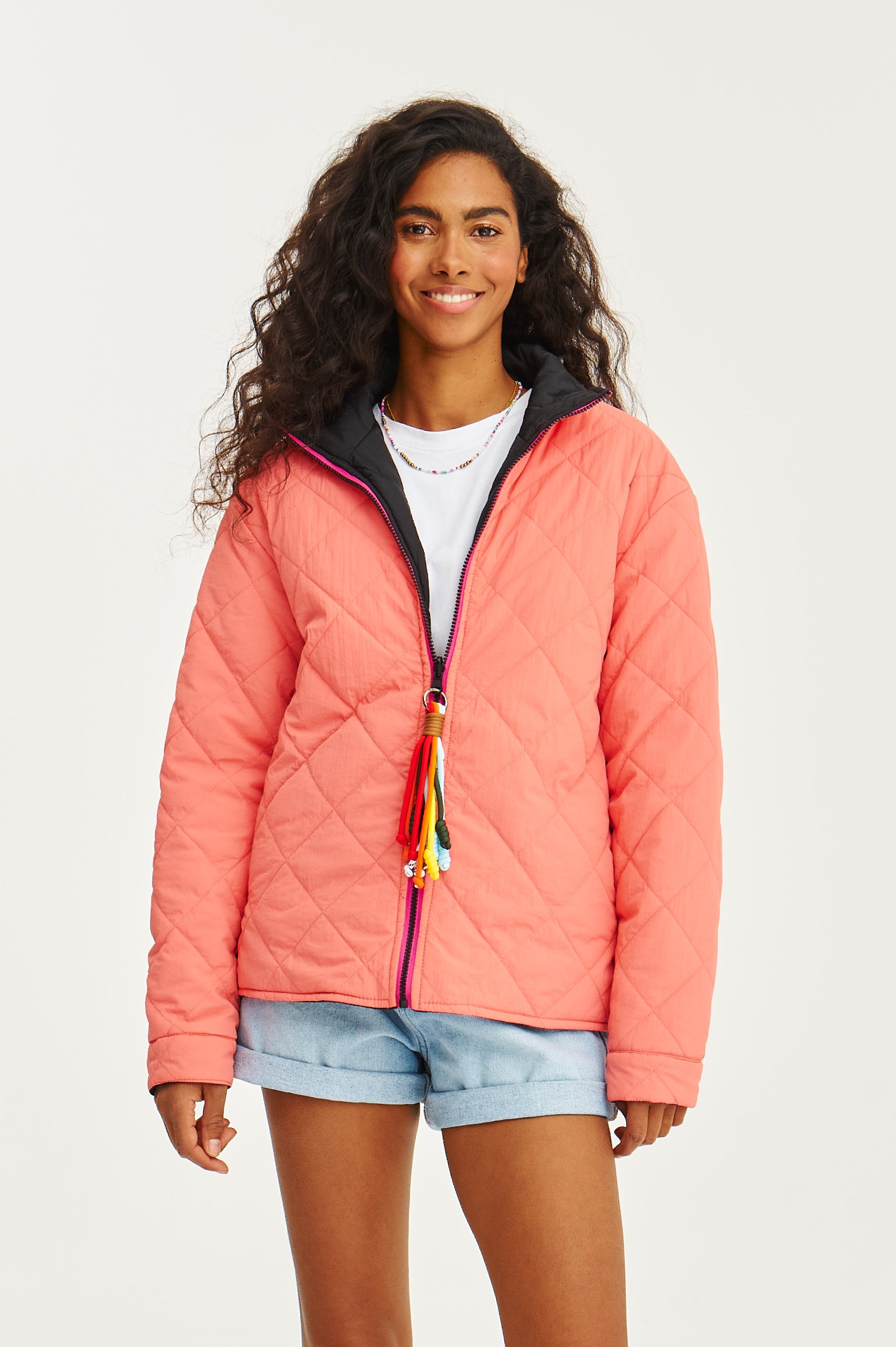 Kurtka dwustronna Poppy Pink Thunder