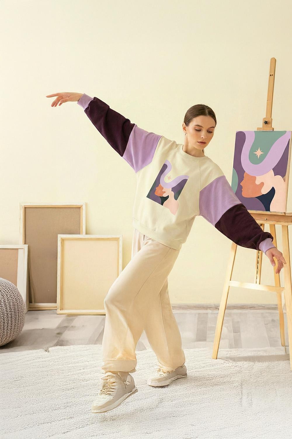 Bluza Face The World x Maggie Stephenson