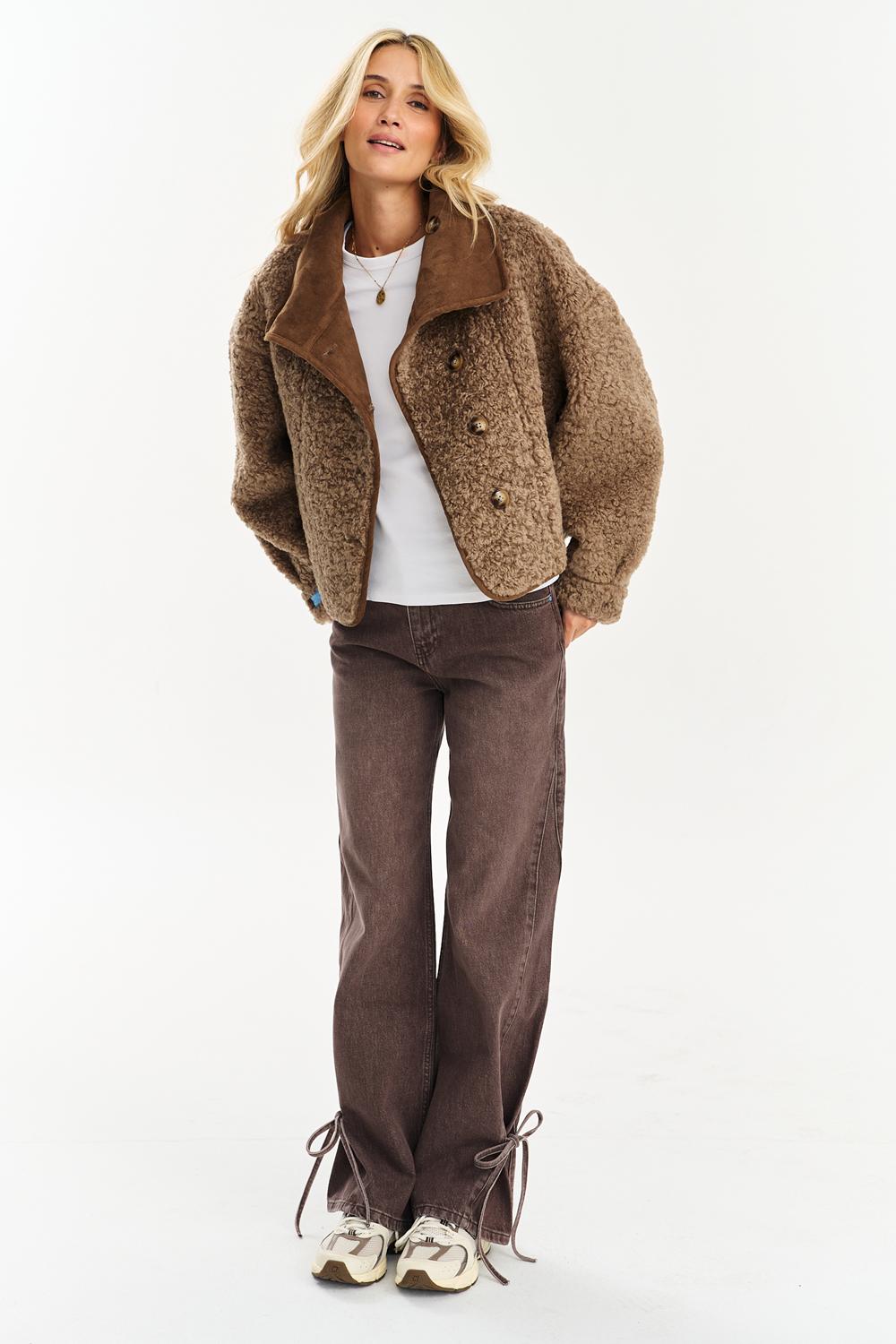Kurtka dwustronna Teddy Acorn