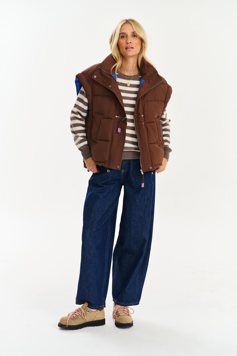 Spodnie jeansowe barrel Easy Blue