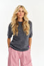 Sweter z krótkim rękawem Pebble