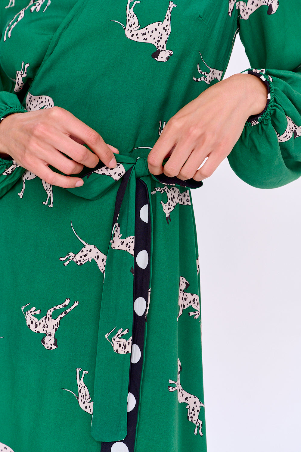 Sukienka dwustronna Chameleon Dalmatian Dots