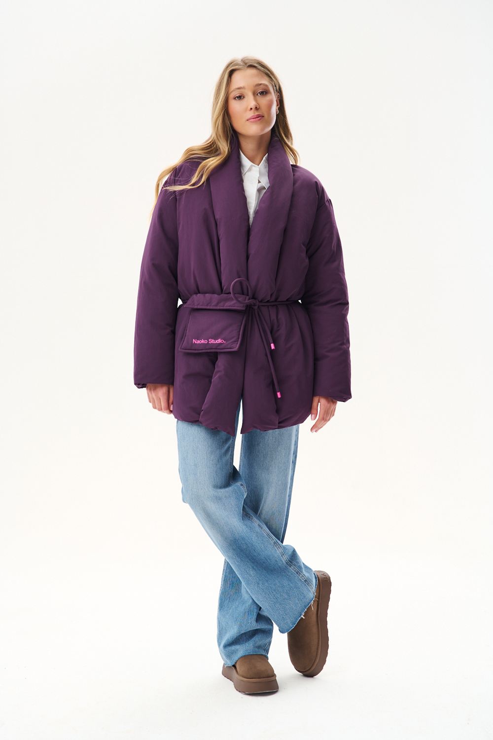 Kurtka zimowa Nuuk Plum Secret