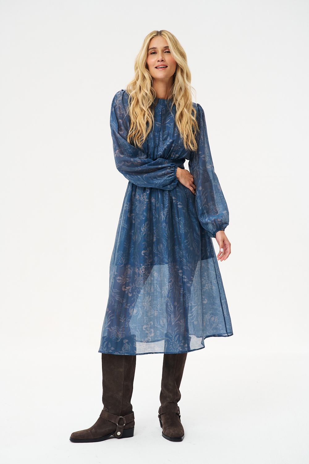 Sukienka midi Falling For Florals