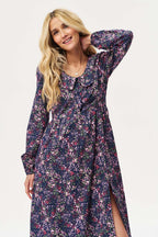 Sukienka midi Midnight Garden