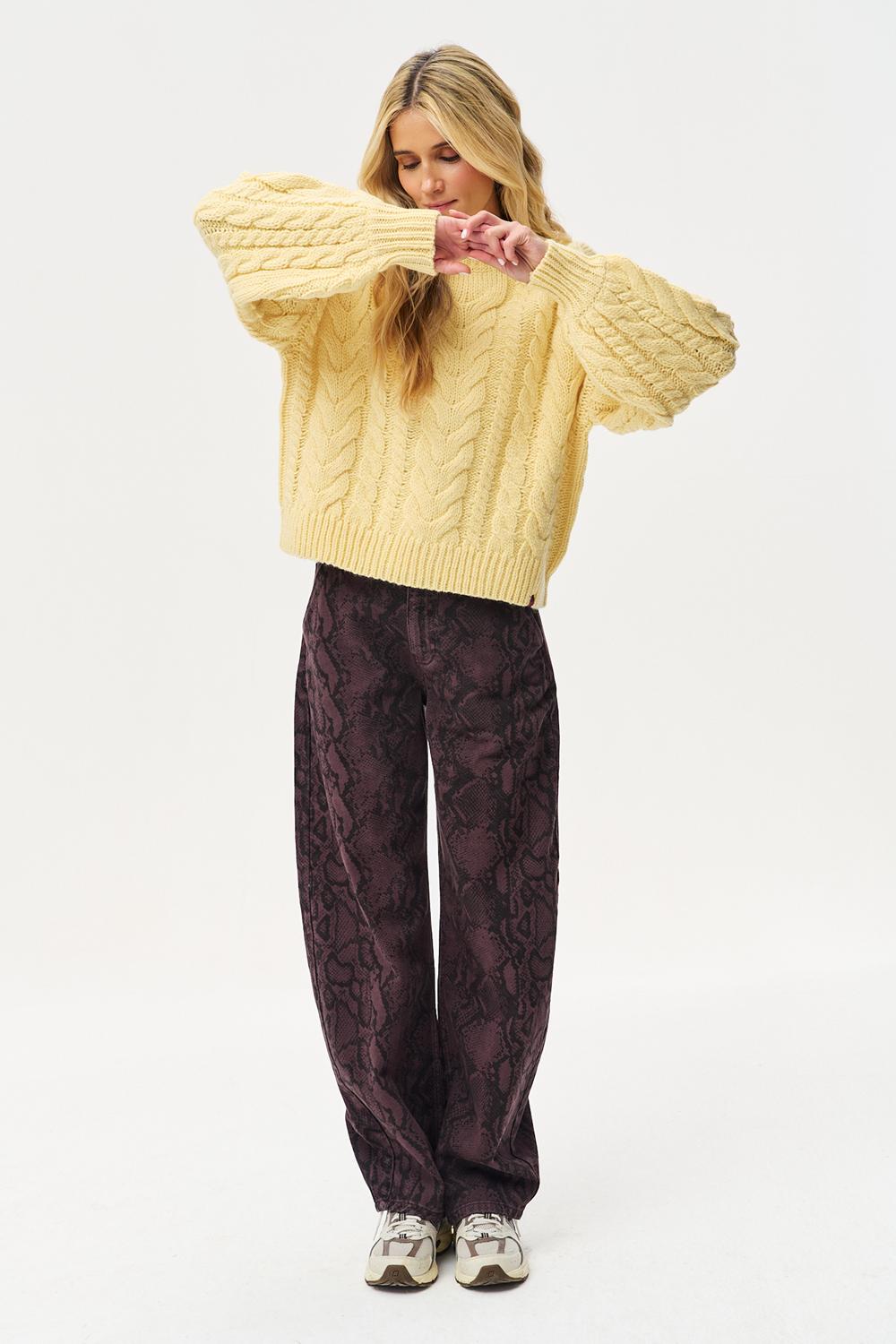 Sweter z wełną Mimosa