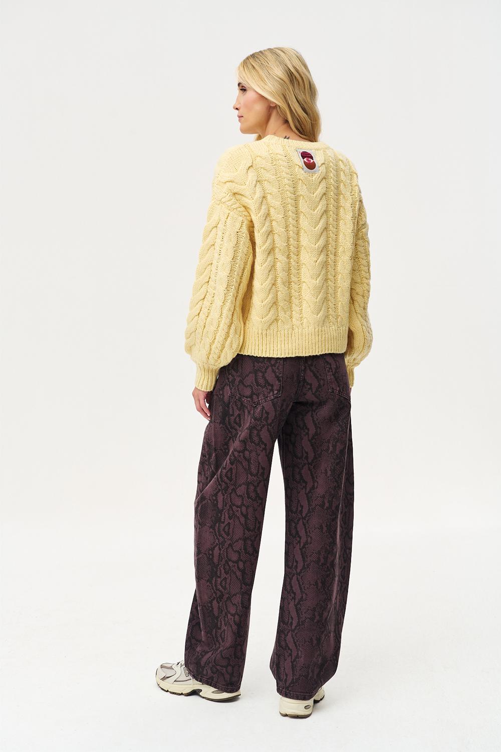 Sweter z wełną Mimosa