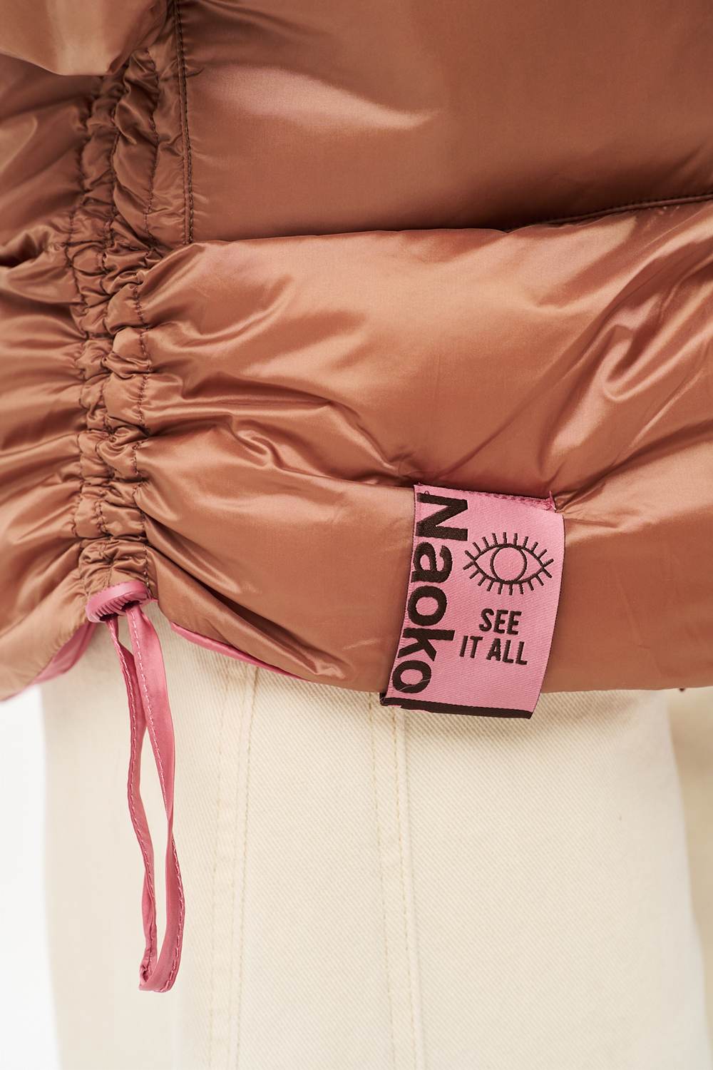 Dwustronna kurtka zimowa Alaska Caramel Blush