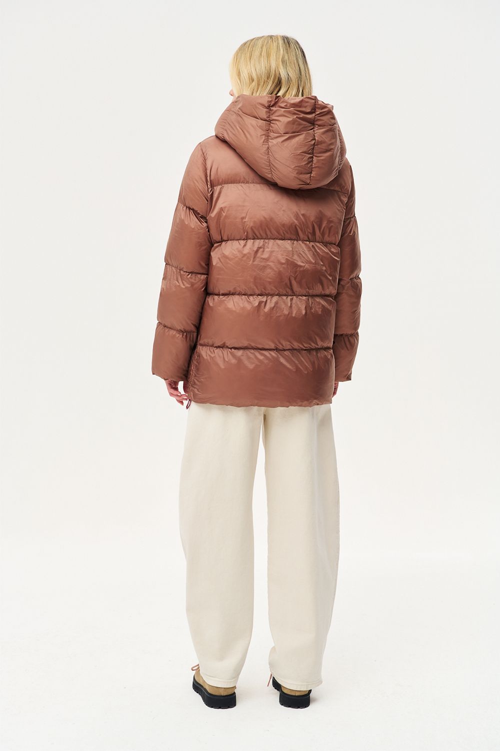 Dwustronna kurtka zimowa Alaska Caramel Blush